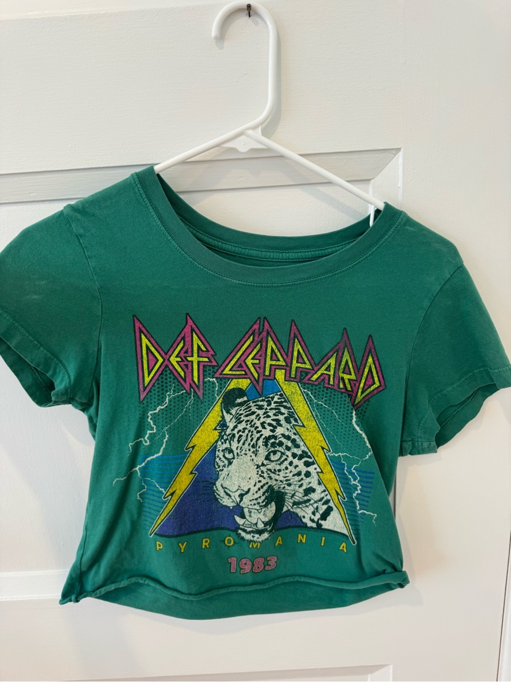 Green Def Lepard women’s graphic Tee